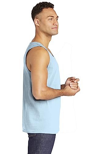 Image of Comfort Colors Chouinard 9360 Adult Garment-Dyed Tank Top Chambray Medium