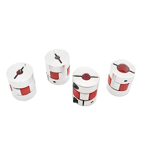 Rigid Coupling,Stainless Steel Rigid Coupling 1pcs D25L30 Flexible Coupling Aluminum Stepper Motor Coupler Shaft Couplings 3D Printer(8mmx8mm)