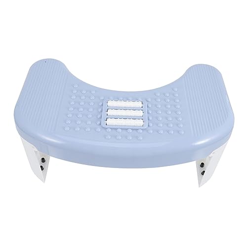 Taburete de baño Elevador para el WC alzador WC Toilet Seat Asiento Taburete pequeño Balde reposapies de Oficina Taburete de Inodoro de plástico Taburete de plástico el plastico FRCOLOR