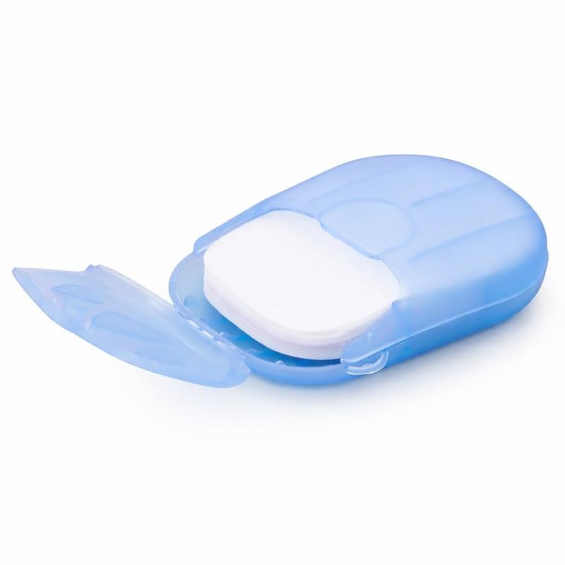 Disposable Travel Paper Soap Strips for Handwash – Scented Mini Soap Sheets, Portable Foaming Hand Washing Sheets for Travel (Pack of 2, 40 Sheets)-image-33