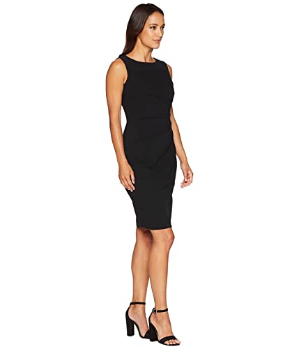 Calvin Klein Starburst Sheath Dress CD8C1B4P Black 24
