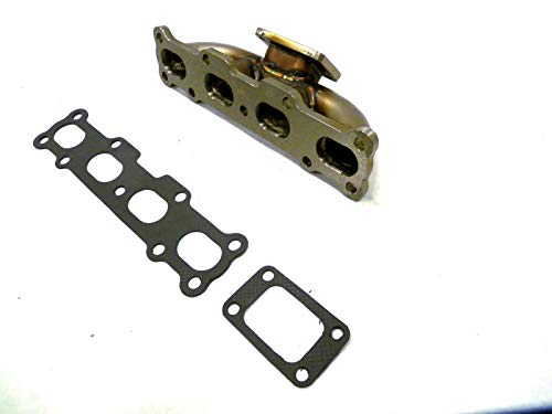 OBX Performance Shorty Turbo Manifold Exhaust Header 89-94 Mazda Miata 1.6L T-25/28, I WG, Bottom Mount Log Style