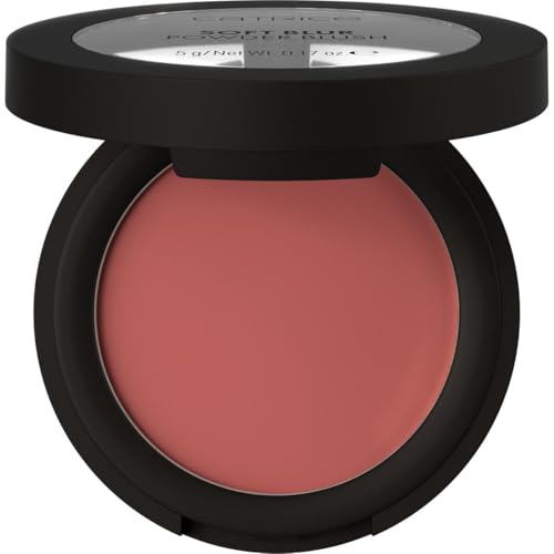 Image of Catrice Soft Blur Powder Blush | Velvety Matte Finish, Lightweight Formula | Buildable Color | Vegan & Cruelty Free (060 | Berry me later!)