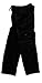Woodland Supply Co. Men's Cargo Pocket Fleece Pants (Large, Black)