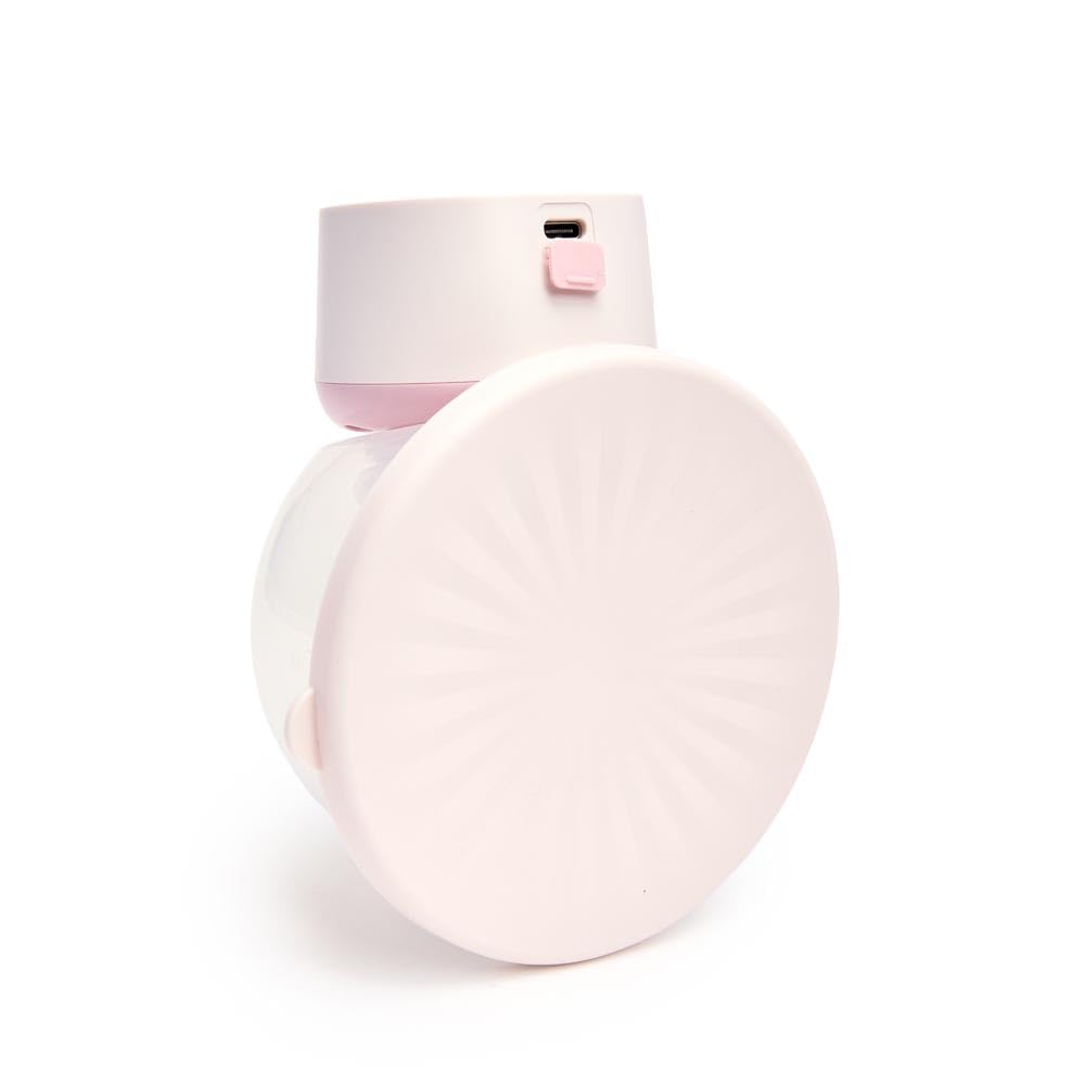 Miniland Easy Flow Przenośna elektryczna laktator | 2 tryby, 9 poziomów jasności, wyświetlacz LED, ładowanie przez USB, 180 ml BPA Free