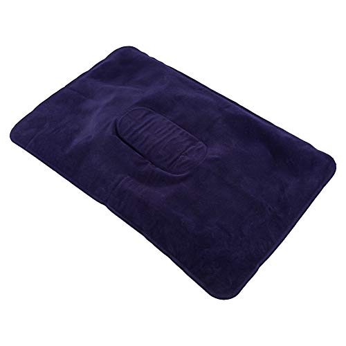Almohada inflable de viaje compacta y ergonómica miniatura 2