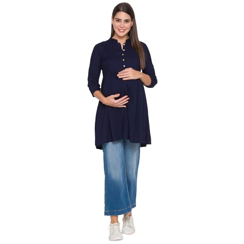 Image of AV2 Women's Cotton Regular Fit Maternity Maternity Wear