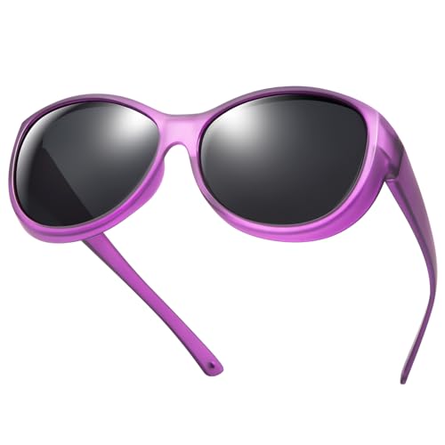 Tinhao Gafas De Sol Polarizadas, Gran Tamaño, Protección Envolvente, Gafas De Sol, Gafas De Sol Para Hombre Y Mujer, Morado Tinhao Gafas De Sol Polarizadas, Gran Tamaño, Protección Envolvente, Gafas De Sol, Gafas De Sol Para Hombre Y Mujer, Morado
