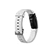 Fitbit Inspire HR Heart Rate and Fitness Tracker With S and L Bands, White, One Size, 1 Count