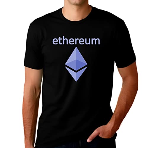Fire Fit Designs Ethereum Shirts for Men Crypto Gifts Ethereum Shirt Crypto Shirt Crypto Gifts HODL Shirt Ethereum Shirt