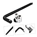 ULTECHNOVO 1set Lug Nut Extractor Tool Nut Remover for Automotive Repair and Home Maintenance Includes Wrench