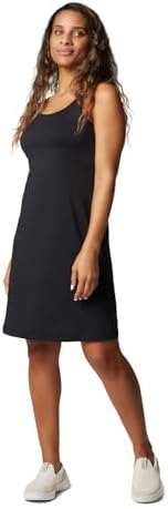 Columbia Womens PFG Freezer III Dress, Black, Large — view 4