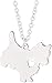 Produktbild FACAIBA Halskette Silber 1Pc Halskette Schmuck Hund Halskette Hund Anhänger Schmuck Schmuck Hundeliebhaber Geschenk