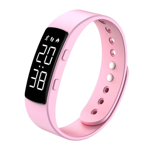 VEGOATY Schrittzähler Uhr ohne Bluetooth,...