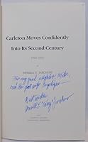 Carleton Moves Confidently Into Its Second Century 1966-1992 B002JMM5P0 Book Cover
