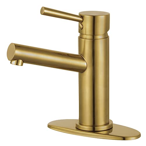 Robinet de salle de bain Concord laiton brossé pour ambiance spa moderne