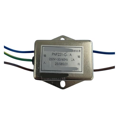 Filtro PNF221-G-1A monofásico 3A AC 6A atenuador de interferencias electromagnéticas