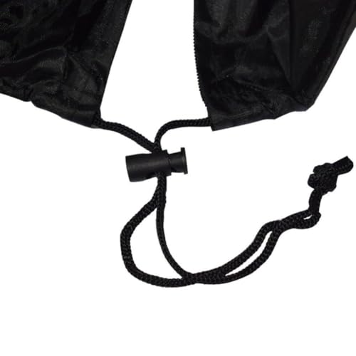 Housse de tapis de course 210D Oxford étanche et anti-poussière noire pour machine d'exercice