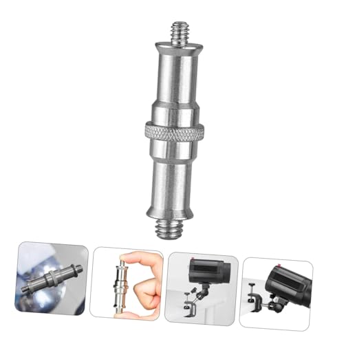 Adaptador de tornillo para trípode que evita la inestabilidad en luces de cámaras 4