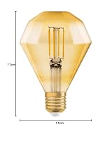 Osram LED Vintage 1906 Lampe, Sockel: E27, Warm White, 2400 K, 4W Ersatz für 40-W-Glühbirne, 1 Stück (1er Pack) – Ansicht 6