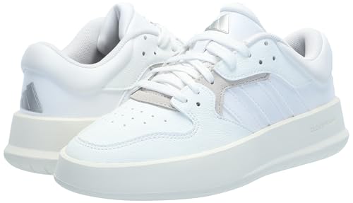 adidas Tênis feminino Court 24, Branco/Branco., 36