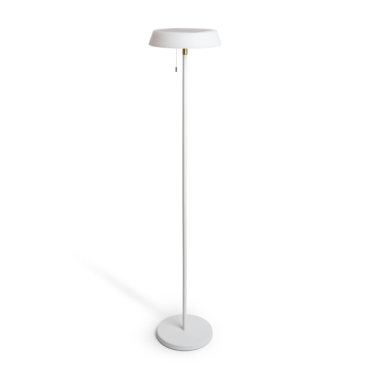 LEDKIA LIGHTING Lampada da Terra LED Solare per Esterni 2.6W Aldana Bianco per Sale, Soggiorno, Cucina, Camera