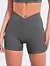 VOYJOY Women Workout Impact Yoga Shorts 4.5