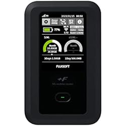 Amazon | 【セット買い】富士ソフト(Fujisoft) 5G対応Wi-Fiモバイル