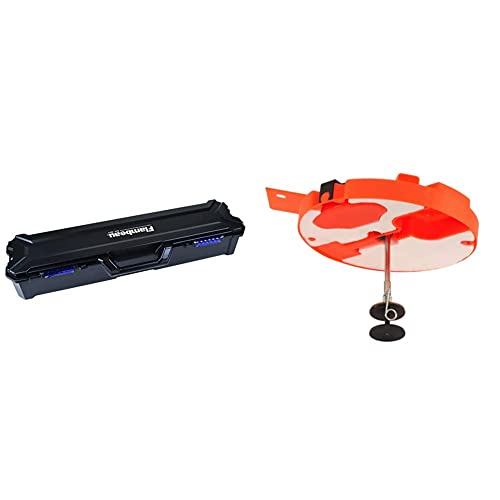 Flambeau Outdoors Fishing Rod Storage Bundle with Frabill Pro Thermal Original Tip-Up (1660)