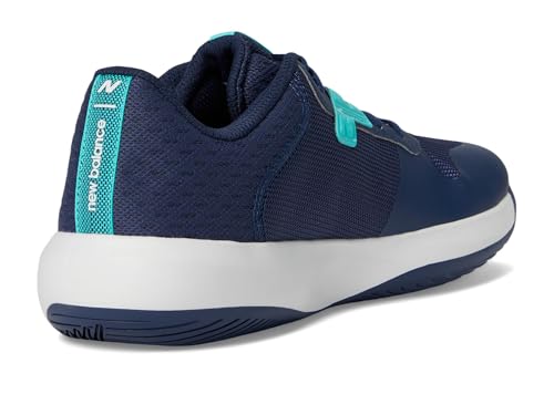 New Balance New Balance Men's 696 V6 Tennis Shoe, White/Clementine, 11 Wide