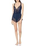 Cosabella womens Allure Sleep Romper Lingerie, Navy, Small US