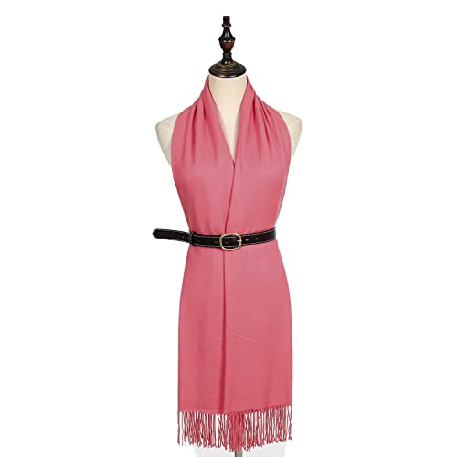 Image of RIIQIICHY Women's Fringe Shawl Wrap Pashmina Scarf for Wedding Evening