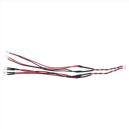 Focos para Mini-Z MA020 kit de luces para carreras nocturnas de coches RC