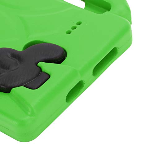 Funda para Tableta de 8 Pulgadas Segura para Niños: Carcasa Resistente Contra Caídas en Verde 3