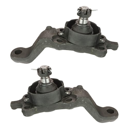 TRQ Front Lower Driver and Passenger Side Ball Joint Set Compatible with 04-07 Toyota Sequoia 04-06