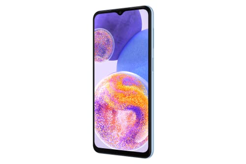 Smartphone Samsung Galaxy A23 Azul 128GB 4GB RAM bateria 5000mAh Câmera Quádrupla Traseira de 50MP