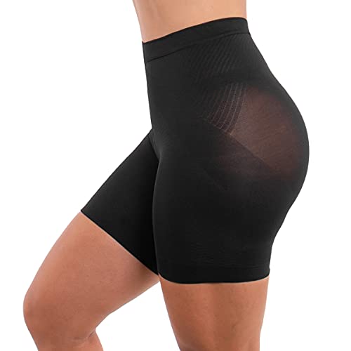 Lupo Diminui Modela, Meias Segunda Pele Feminino, Preta (Black), M