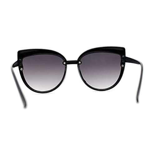 Pop Color Girls Child Size Round Rimless Cat Eye Sunglasses4