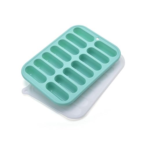 Molde de silicona para cubitos de hielo con tapa miniatura 5