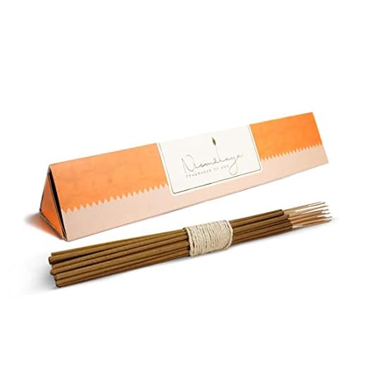 Nirmalaya Premium Mysore Sandalwood Incense Sticks | Pack of 40 | 100% Natural and Charcoal Free | Natural Home Fragrance & Air Purifier | Sacred Dhup for Home, Temple & Office
