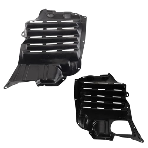 Image of TRQ Inner Fender Liner Set Compatible with 2001-2005 Mazda Miata MA1250109 MA1251109