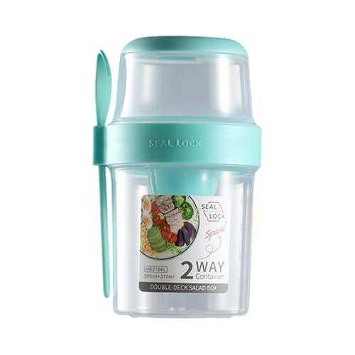 Tarros De Avena Nocturna, 310ml Tarros De Avena Con Tapa Y Cuchara, Overnight Oats Jar, Taza De Cereales Para Llevar, Vasos Reutilizables Para Yogur, Porta Yogurt Y Cereales Para Leche Fruta
