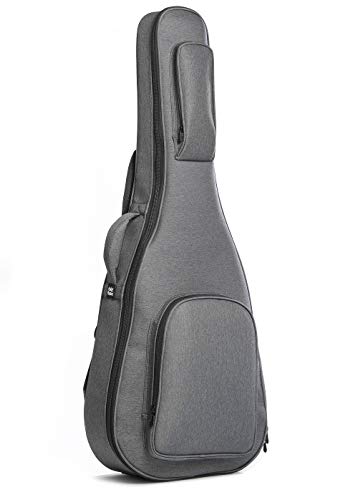 Professional Acoustic and Classical Guitars Gig Bag Soft Case by Hola! Music, Pro