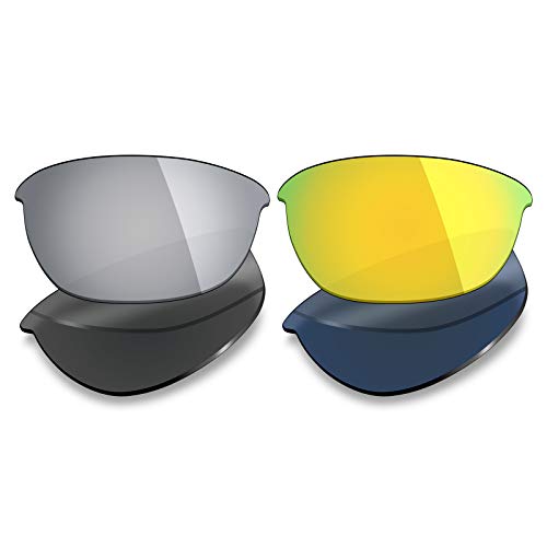Image of Mryok 2 Pair Polarized Replacement Lenses for Oakley Half Jacket 2.0 Sunglass - Options