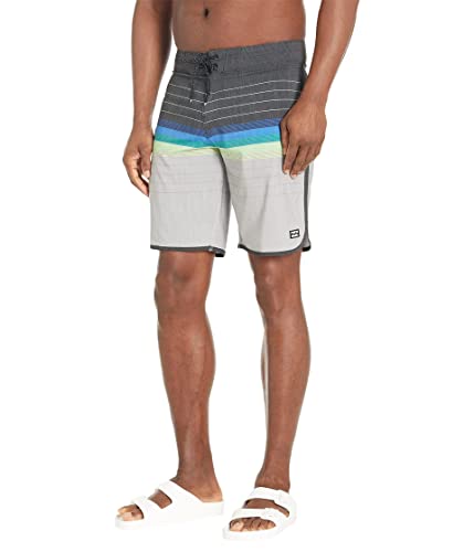 Billabong 73 Pro Boardshorts 20" Grey 28 en tissu stretch hydrophobe