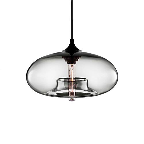 Lámpara colgante LED de vidrio artístico para decoración exclusiva de hotel
