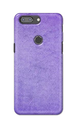 Image of Plain Purple Hard Back Case Cover for OnePlus 5T Back Cover -(J5) VNS2226