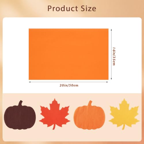 Image of woric 160 Sheets Fall Tissue Paper for Gift Bags 20 X 14 Inches