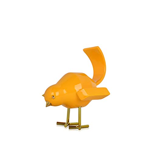 World Art TW60284 Resin Sculpture Yellow Bird, Resin, 14x11x14 Cm, Multicolour - Image 3
