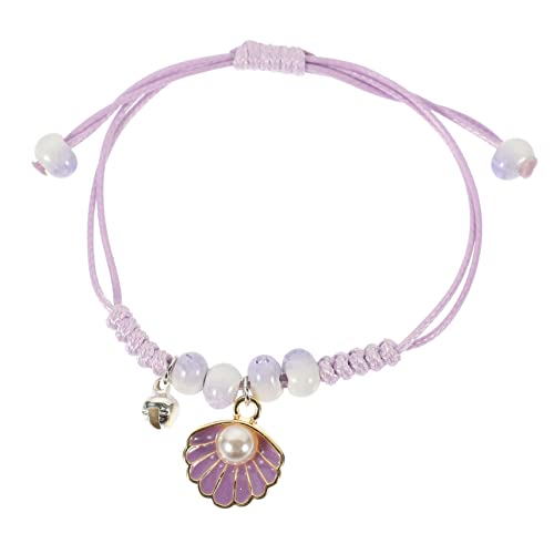 Bracelet ajustable en céramique et chaîne de poignet en perles pour vos soirées et tenues d'été